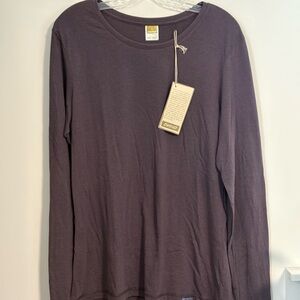 NWT Organic Bamboo Women’s Long Sleeve Shirt